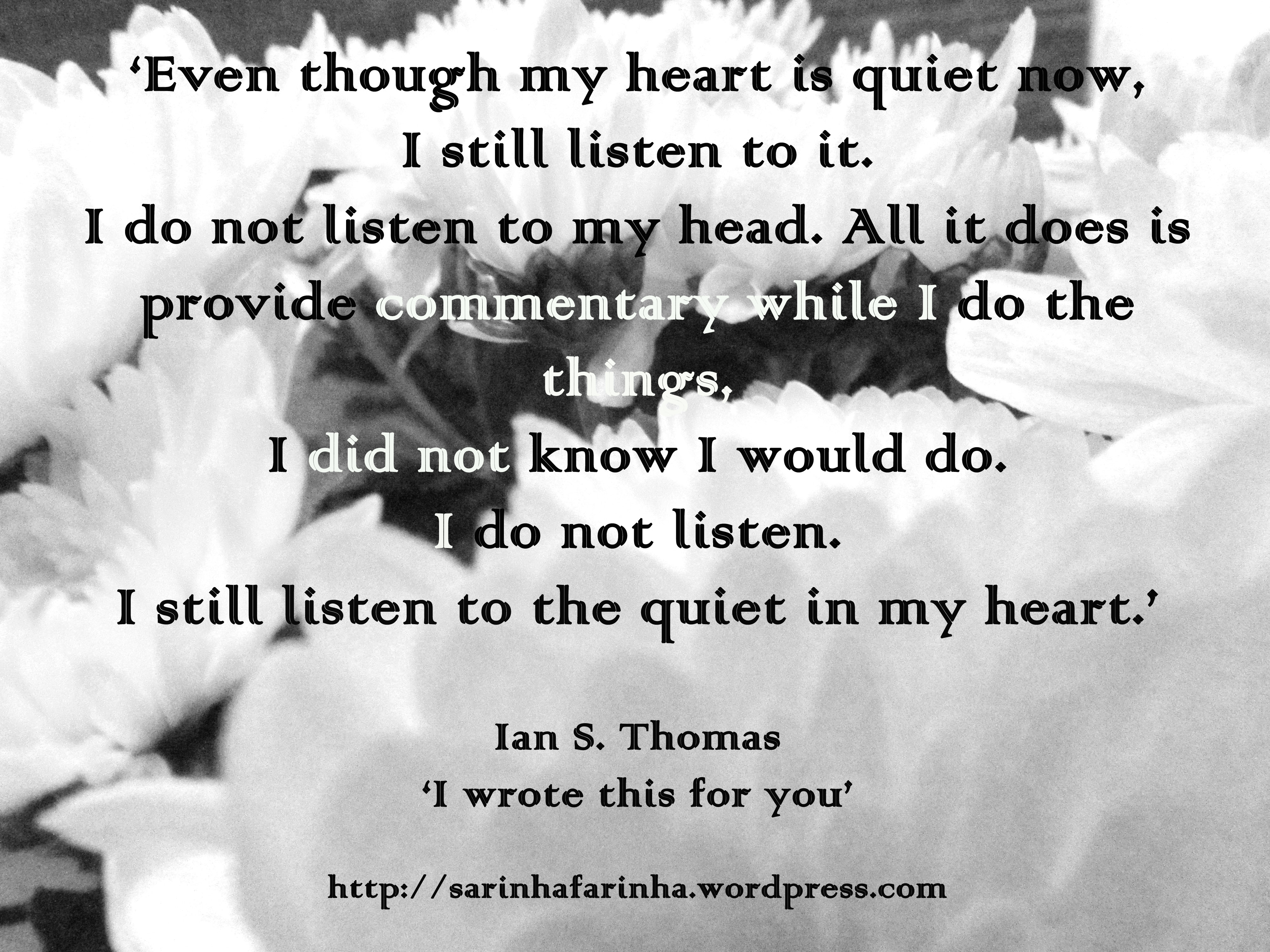 quiet in my heart_Ian Thomas