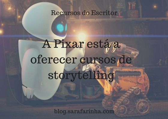 A Pixar está a oferecer cursos de storytelling