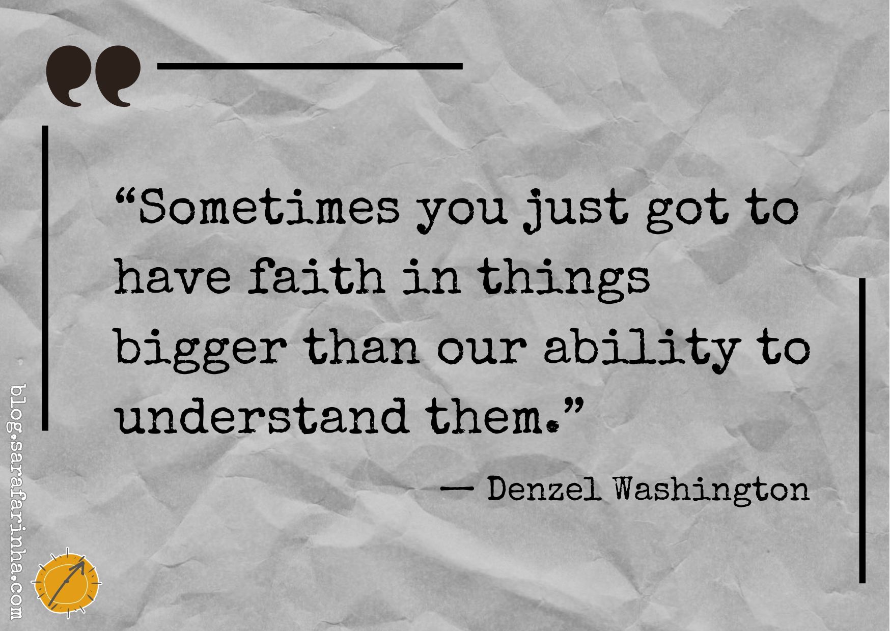 have faith