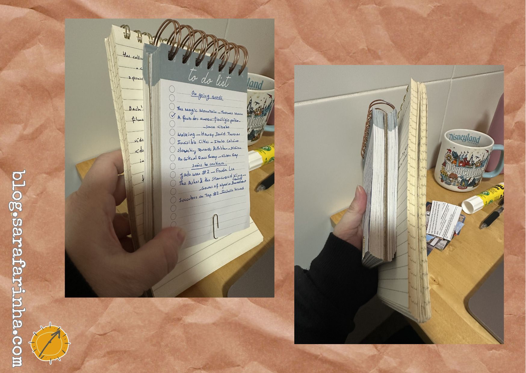 bloco de notas rápidas