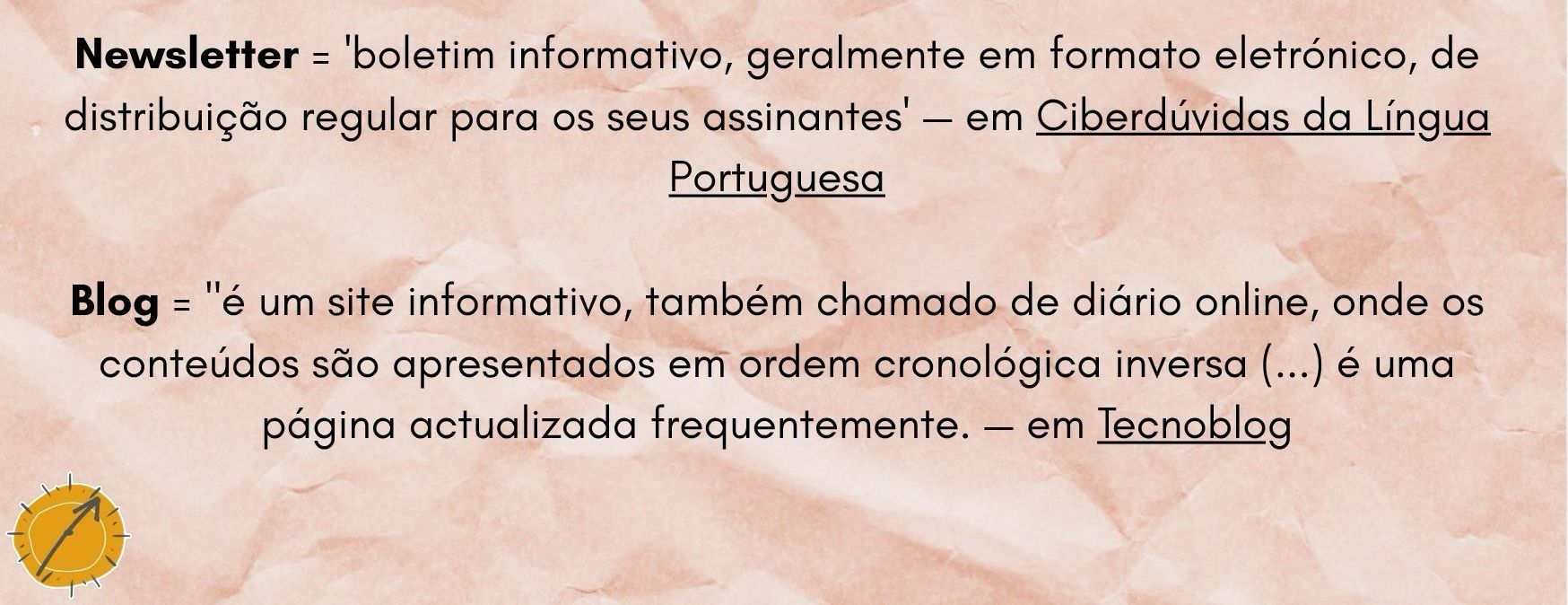Newsletter e blog