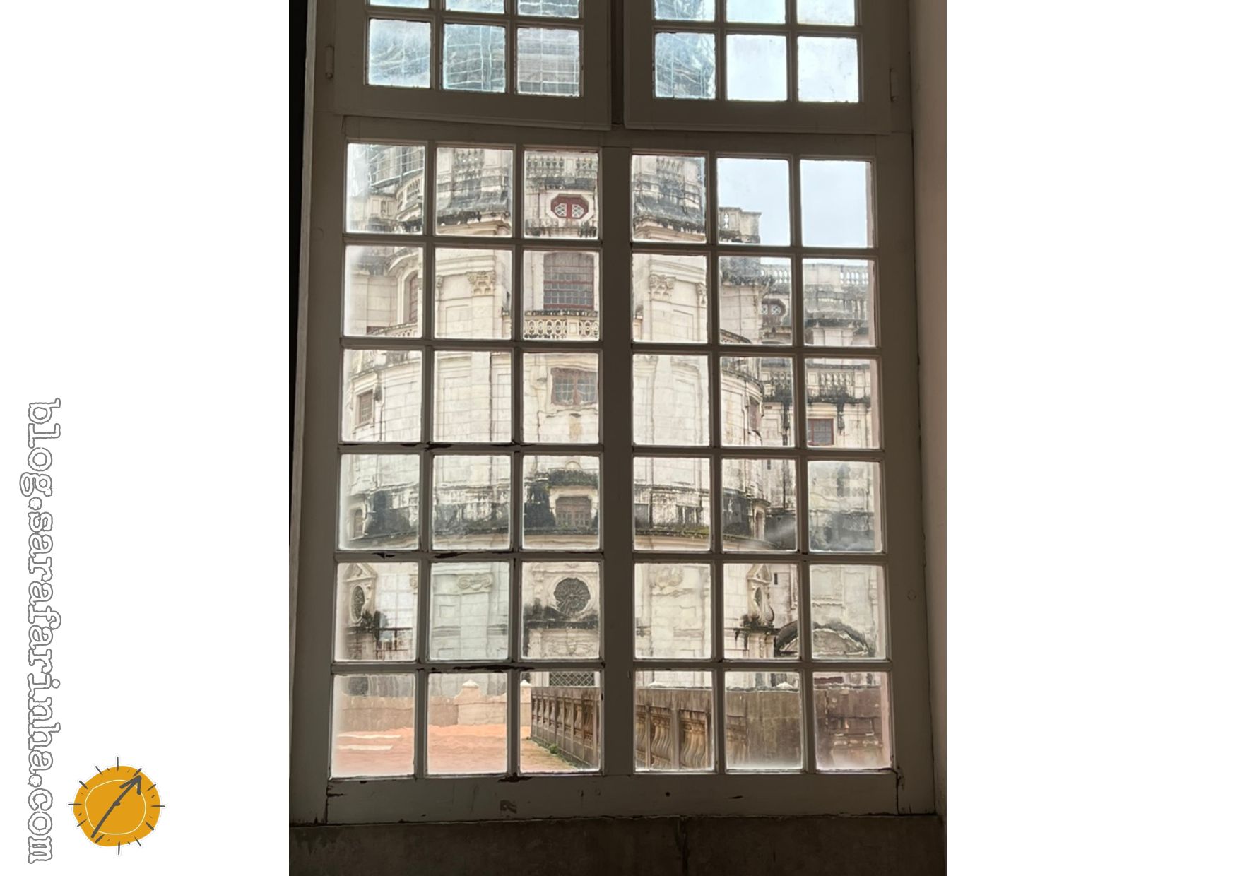 vista da janela em Mafra